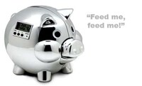 Chrome Piggy Banks Image 2