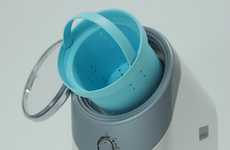 Washers with Integrated Hampers