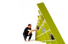 Gravity Defying Bookshelves