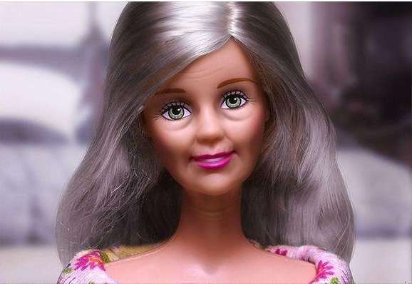 Digitally Aged Dolls