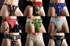 Embellished Male Underwear