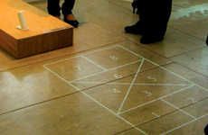 Projected Hopscotch Courts