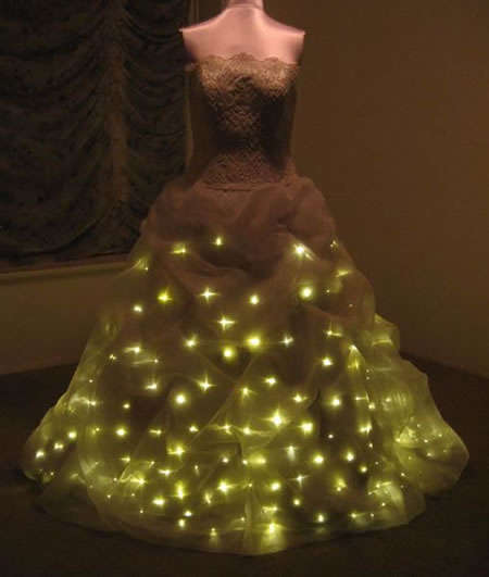 Illuminated Bridal Gowns