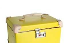Canary Yellow Luggage
