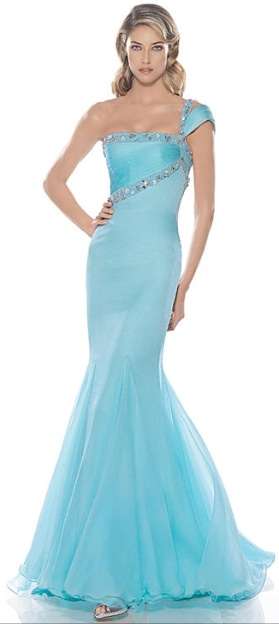 Blue Bridal Gowns