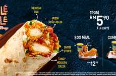 Mexican-Inspired Chicken Wraps
