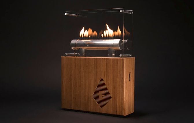 Fireplace-Inspired Stereos