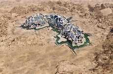 Martian Desert Colonies