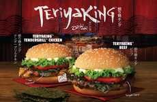Teriyaki-Inspired Burger Menus
