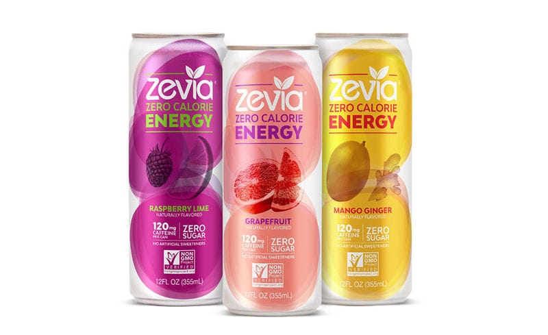 Naturally Sweetened Energy Drinks