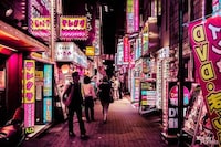 Pink-Tinted City Photography Image 3