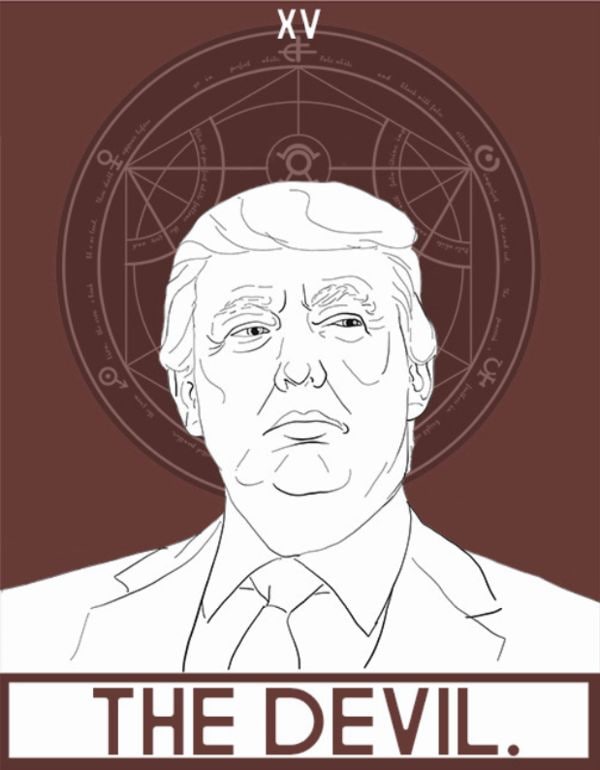 Politician-Inspired Tarot Cards