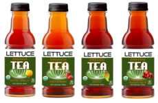 Lettuce-Based Tea Beverages
