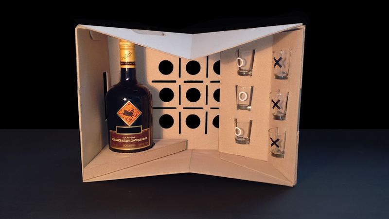 Drinking Game Tequila Packaging