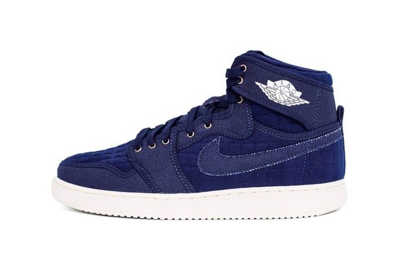 Denim Basketball Sneakers