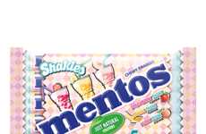 Milkshake-Inspired Mint Packaging