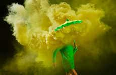 Smoke Bomb Photo Series