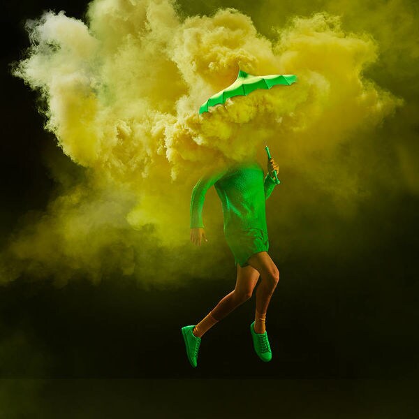 Smoke Bomb Photo Series
