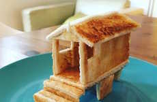 3D Toast Sculptures
