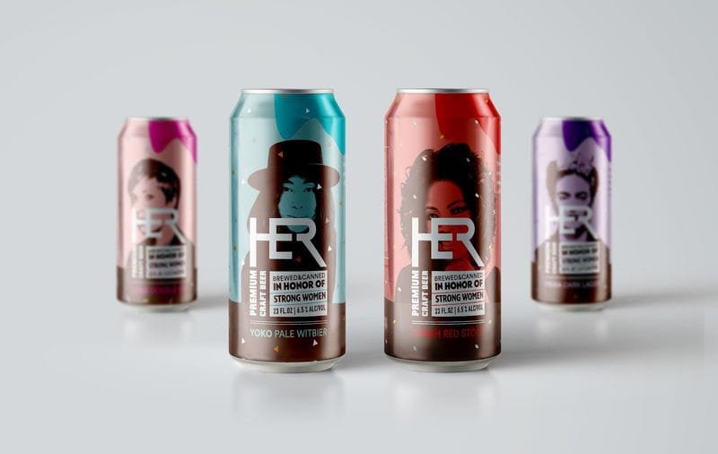 Feminist Beer Branding