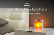 App-Connected Salt Lamps