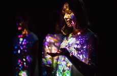 Morphing Flower Installations