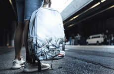 Money-Printed Backpacks