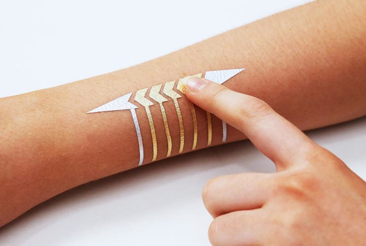 Touchscreen Temporary Tattoos
