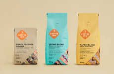 Pattern-Enriched Coffee Packaging