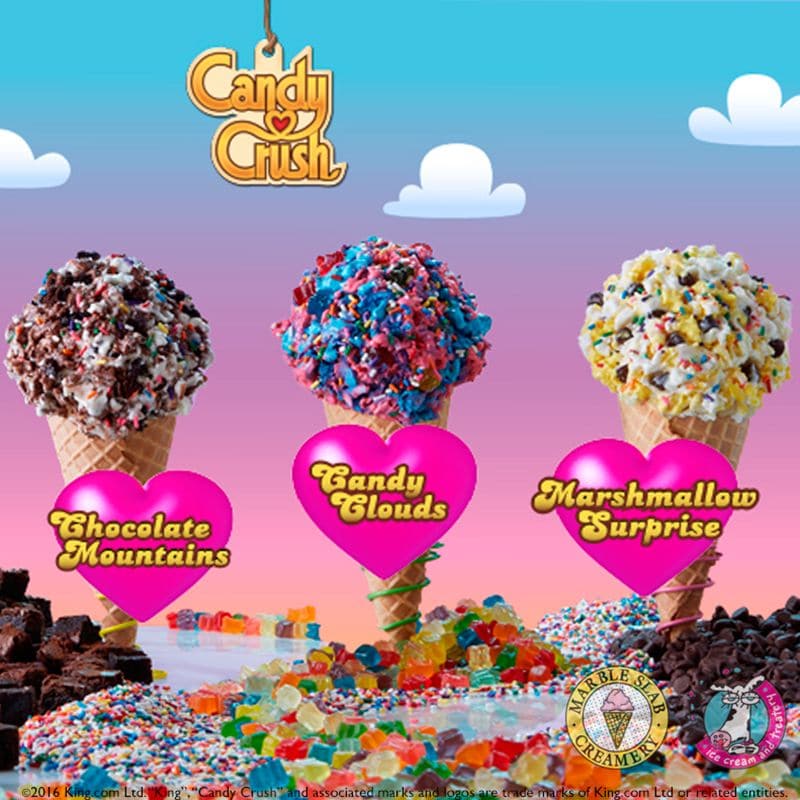 App-Inspired Ice Creams