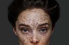Dotted Makeup Portraits