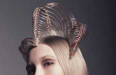 Sculptural Hair Portraits