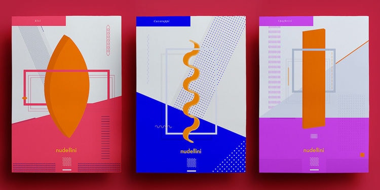 Abstract Pasta Branding