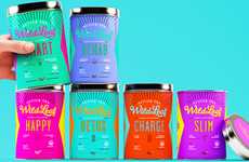 Saturated Herbal Tea Branding