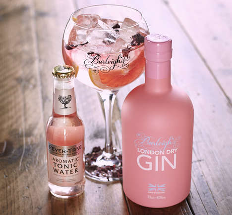 Pink Gin Spirits : pink gin