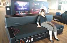 Mattress-Advertising Airport Lounges