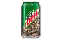 Camouflaged Soda Cans