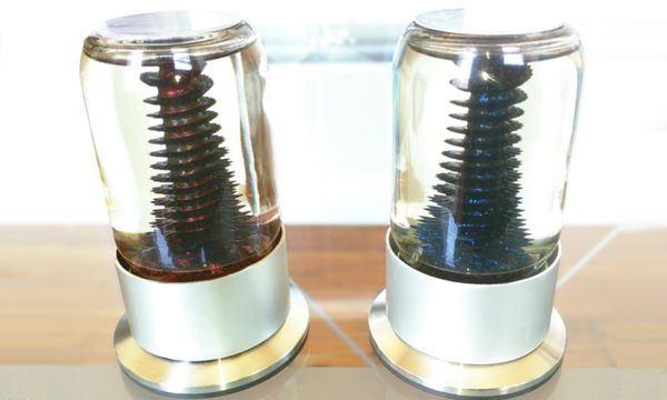 Hypnotic Ferrofluid Sculptures