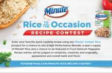 Rice-Oriented Cooking Contests