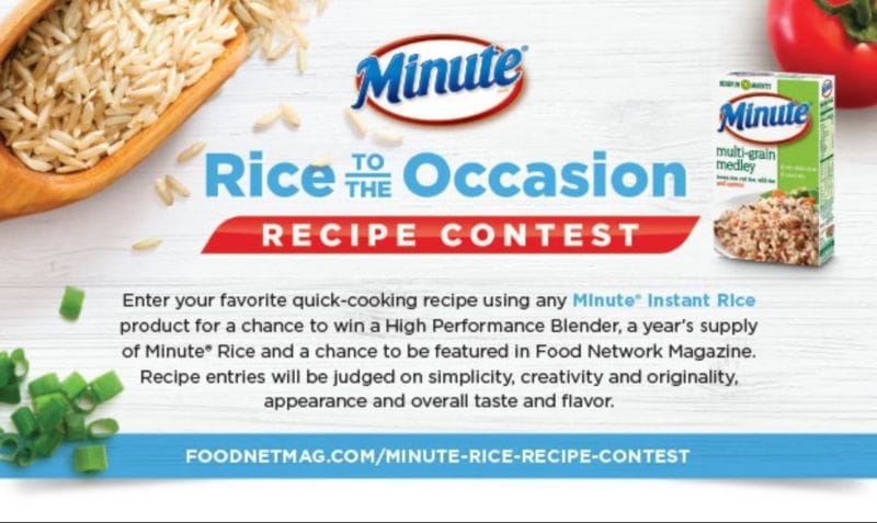 Rice-Oriented Cooking Contests