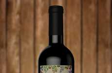 Botanical Wine Labels