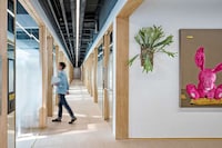 Earthy Office Interiors Image 6