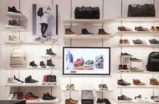 App-Connected Footwear Shops