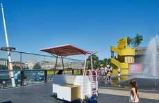 Tiled Pop-Up Kiosks
