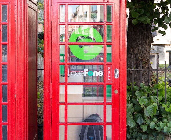 Tiny Phone Repair Booths