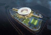 Porous Soccer Stadiums Image 3