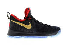 Gold-Branded Basketball Shoes