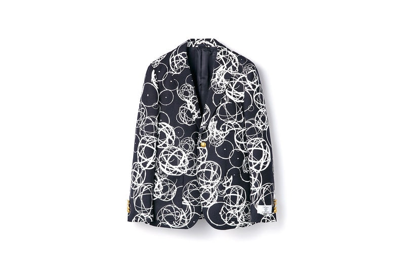 Graffiti-Printed Blazers