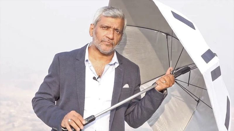Cooling Solar Umbrellas