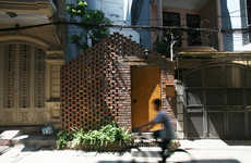 Perforated Brick Pavilions